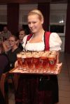 Bierkulinarium mit Stefan Voggesser im Gasthaus Post in Leipheim<br>Zahlreiche Biere wurden zum mehrgängigen Bier-Menü gereicht<br><br><br>Foto © Aurel Dörner